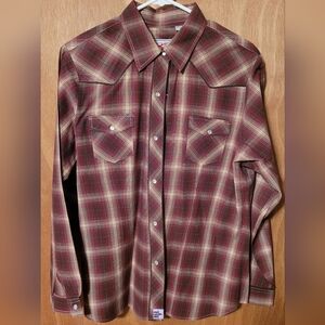 Roper Long-sleeved Western Pearl Snap Shirt